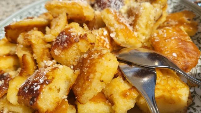 zurück in Berchtesgaden, lassen wir es uns nicht nehmen, und geniessen ein letztes mal einen Kaiserschmarrn