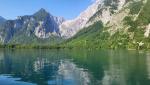 der Königsee entstand während der Eiszeit. Nach dem Rückzug des Gletschers blieb der See zurück