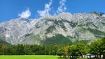 die höchste Wand der Ostalpen, die Watzmann-Ostwand. Vom Seespiegel bis zum Gipfel sind es 2100 Meter Höhendifferenz