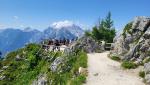 nach einem ca. 20-minütigen Fussmarsch von der Bergstation, erreicht man die Aussichtsplattform