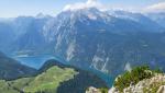 "der Königsblick" der unvergleichliche Ausblick auf den Königssee und Watzmann. Einfach geniessen und staunen