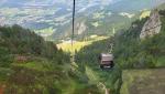 mit der Seilbahn geht es wieder nach Königsee hinunter