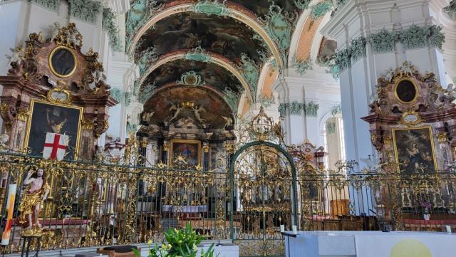 die Stiftskirche gilt als eine der letzten monumentalen Sakralbauten des Spätbarocks