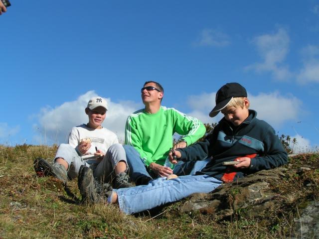 Fabrizio, Renzo und Riccardo