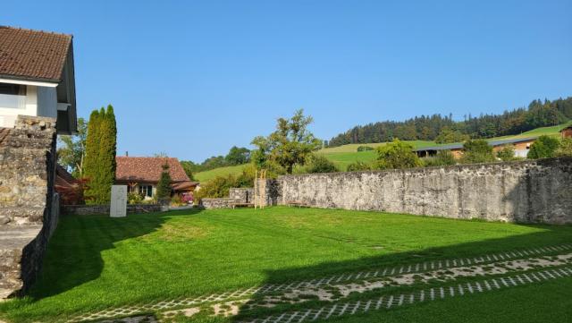 im Jahre 2007 liefen wir auf dem Jakobsweg durch die Schweiz, und haben hier eine Rast eingelegt