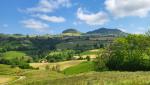 nochmals blicken wir zurück nach Guggisberg und das Guggershorn. Eine sehr schöne Gegend