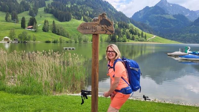 beim Schwarzsee kann man sogar auf einem "Häxewääg" wandern