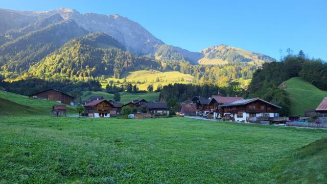 Im Fang. Ab hier wird Französisch gesprochen