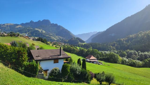 wir blicken zurück nach Charmey