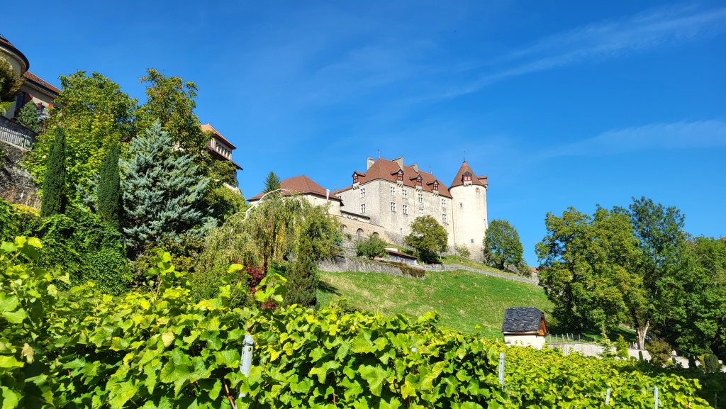 ...und dem Schloss von Greyerz