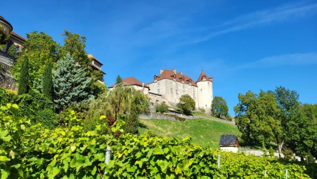 ...und dem Schloss von Greyerz