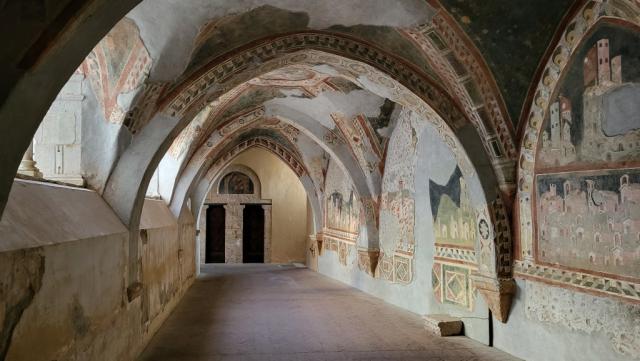 1465 wurden hinter diesen Mauern erstmals in Italien Bücher mit einer Druckerpresse hergestellt