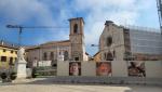 der historische Dorfkern von Norcia ist wegen dem Erdbeben von 2016 immer noch eine riesige Baustelle