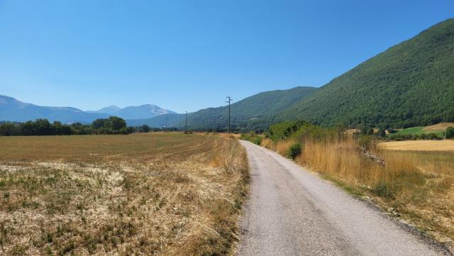 wir durchqueren gleichzeitig den Nationalpark Sibillinische Berge