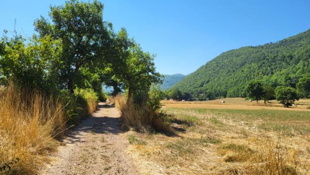 wir nähern uns dem Dorf Popoli