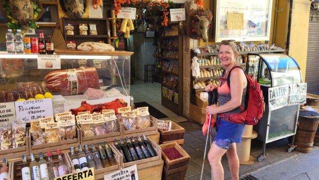 unzählige Läden laden zum kaufen ein