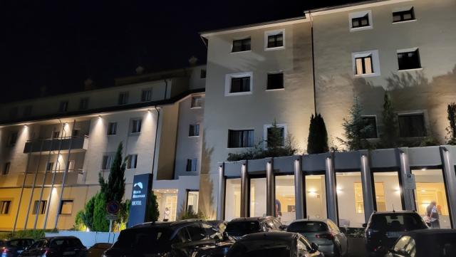 es ist schön spät als wir wieder im Hotel zurückkehren