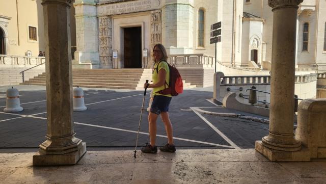 die sehr schöne Basilika gefällt uns sehr