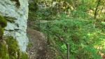 ...führte nur der alte mittelalterliche Weg nach Roccaporena