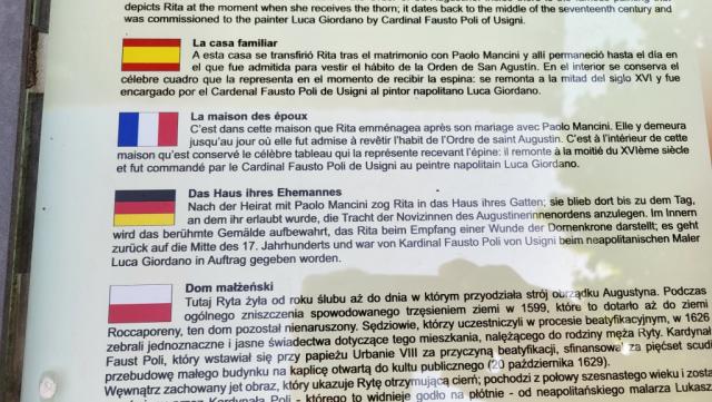 Infotafel zum Wohnhaus