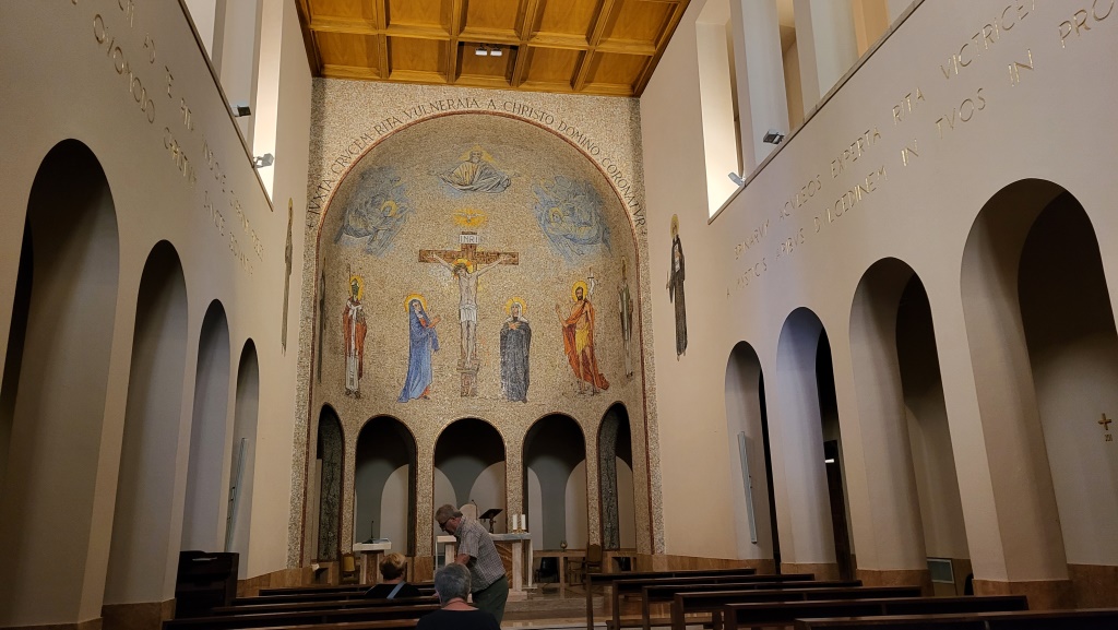 das innere der Wallfahrtskirche