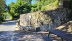 schon bald erreichen wir den schönen Brunnen "Fonte dell'Asola" mit seinem steinernen Trog