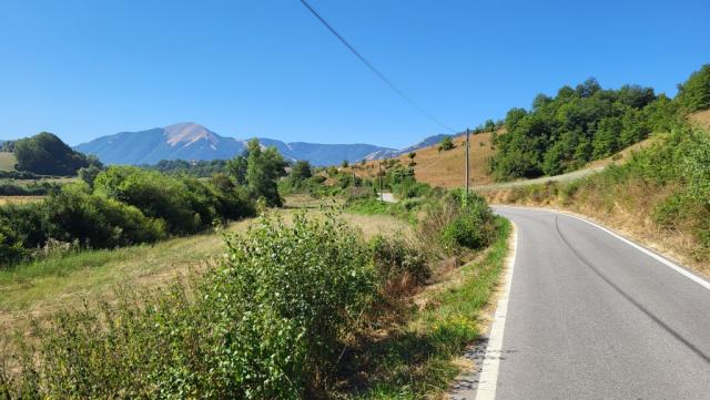 die Nebenstrasse ist praktisch autofrei