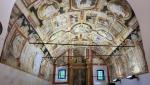 in der Unterkirche haben uns die Deckenfresken beeindruckt