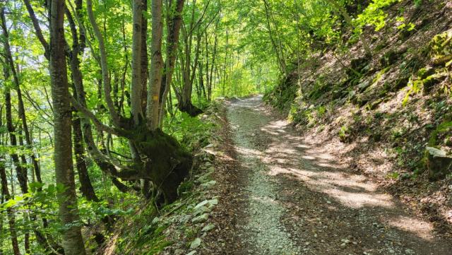 diese Etappe durch die Reatiner Berge ist die "gebirgigste" Etappe des gesamten Weges