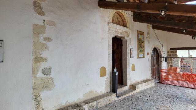 das Kloster haben wir als wir auf der Via di San Francesco waren, auch schon besucht