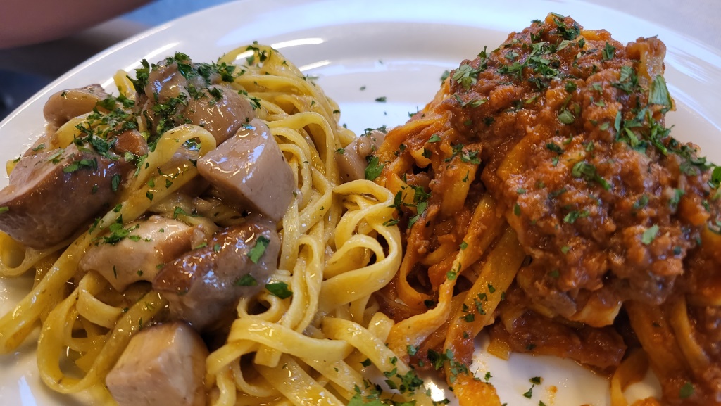 im Ristorante Grottino haben wir danach das Nachtessen eingenommen