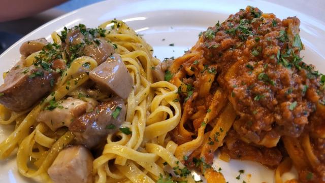 im Ristorante Grottino haben wir danach das Nachtessen eingenommen