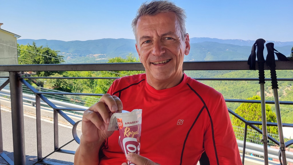 wir legen eine Pause ein, und geniessen ein Gelato