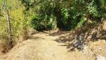 über die ehemalige "Hauptstrasse" geht es nun steil abwärts