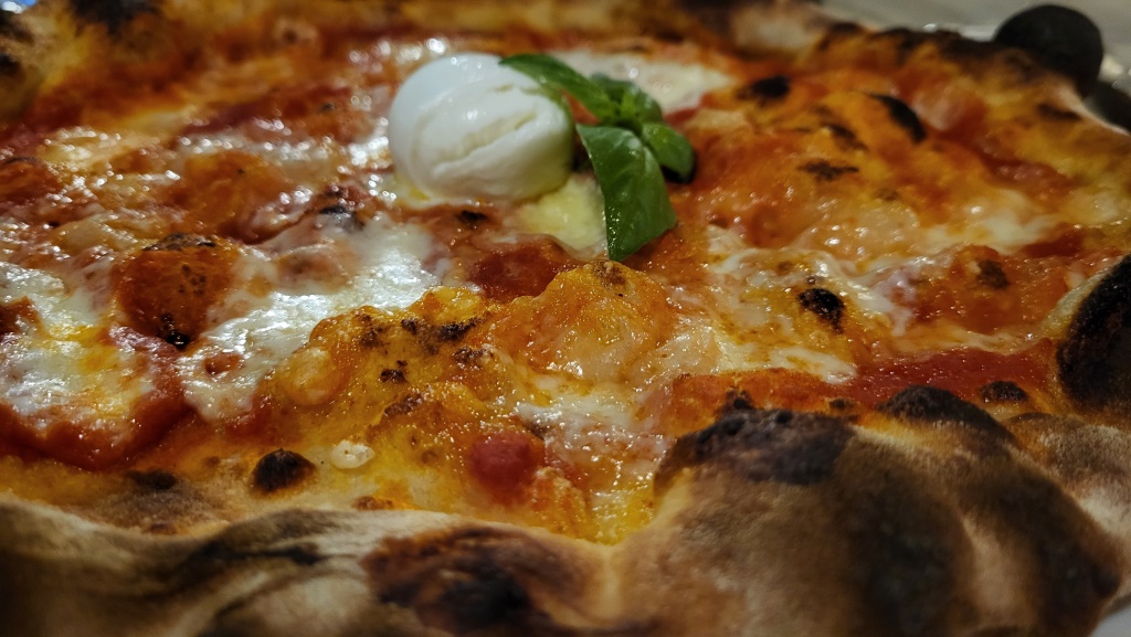 ...die sehr gute Pizza genossen