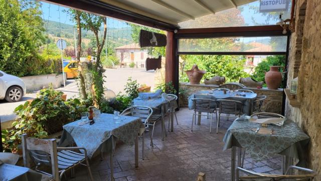 im Ristorante Trattoria Castellani haben wir danach sehr gut gegessen