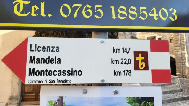 unser heutiges Ziel heisst Mandela. Montecassino ist noch weit weg