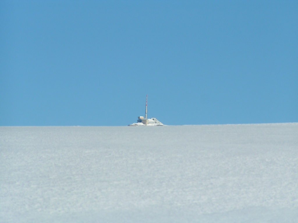 im Hintergund der Säntis