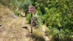 Wegweiser zeigen uns den richtigen Weg, doch ein Handy mit Wanderkarten und GPS ist dennoch ratsam
