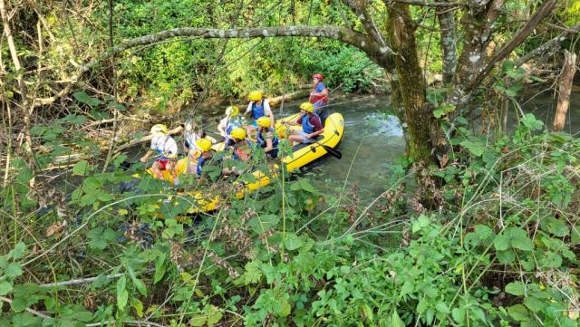 Wildwasserbootsfahrten sind hier sogar möglich