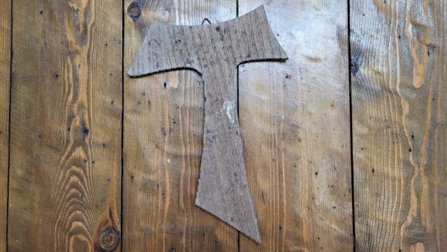 als San Francesco 1223 Subiaco besuchte, erhielt er vom Papst die alte Kapelle San Pietro in Desertis