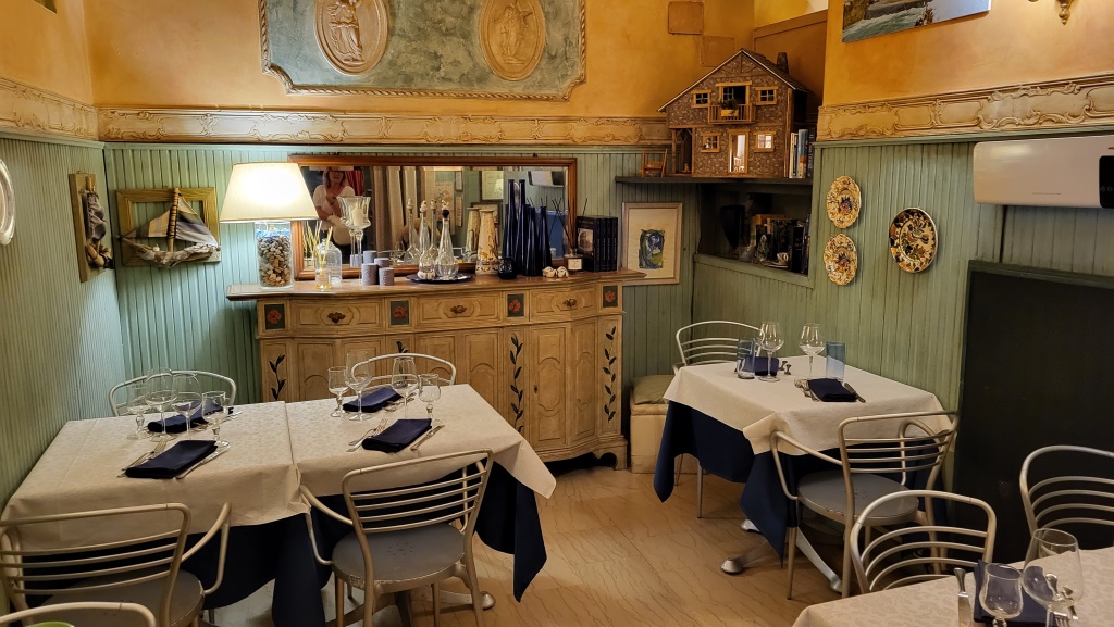 in der Altstadt von Subiaco kehren wir ins Ristorante I Tre Bruschettieri ein und lassen uns das Nachtessen schmecken