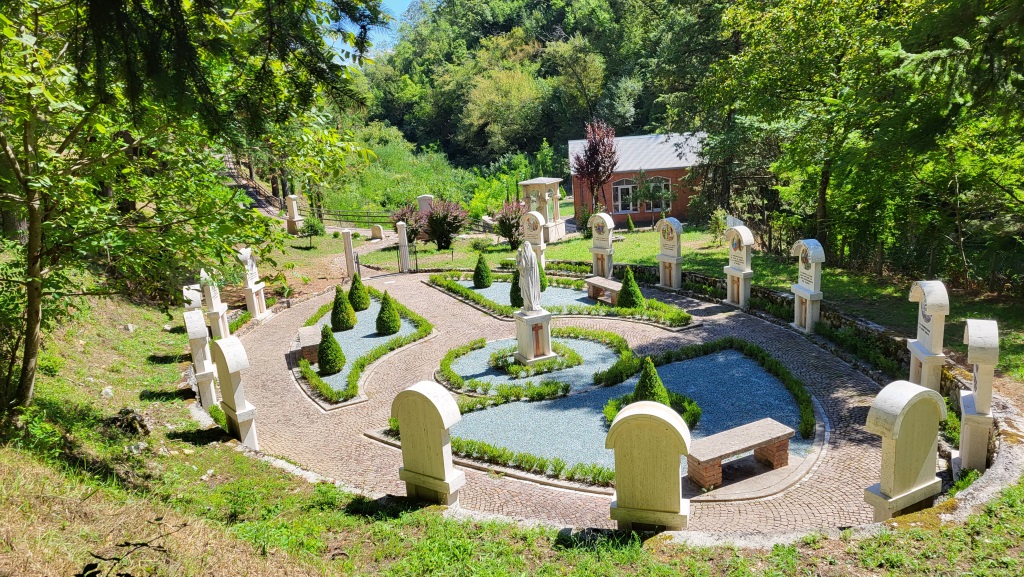 um 1700 wurde hier die erste Kapelle erbaut