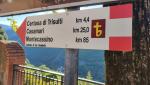 Casamari ist unser Tagesziel, zuvor geht es aber zur Certosa di Trisulti