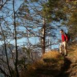 Franco bestaunt die Gegend