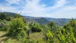 ...und auf das vor uns, auf den Rücken von zwei Hügeln im oberen Liri-Tal, gelegene Arpino
