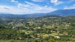 was für eine atemberaubende Aussicht auf das Liri-Tal
