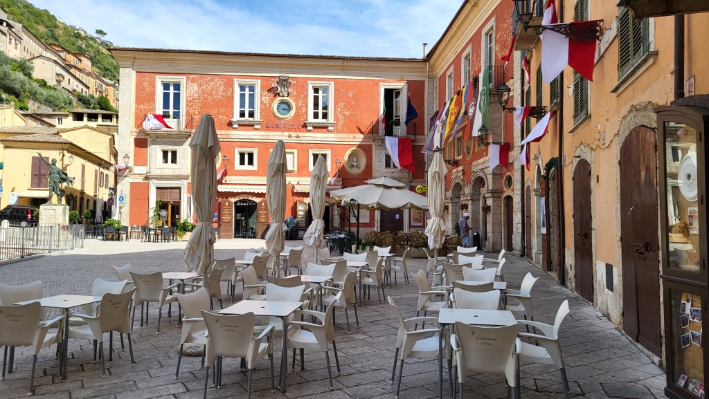 Marcus Tullius Cicero hielt hier unter anderem einige seiner berühmten Reden