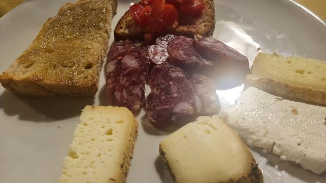 in Cassino kehren wir in die Trattoria Locanda D'Amore ein und lassen uns das Nachtessen schmecken
