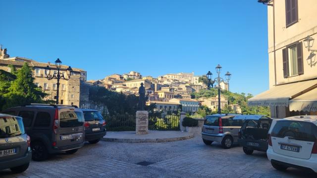 mit dem Auto fahren wir danach nach Arpino